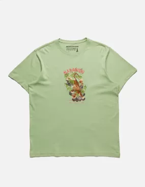 1280 Take Tora T-Shirt Bamboo Green