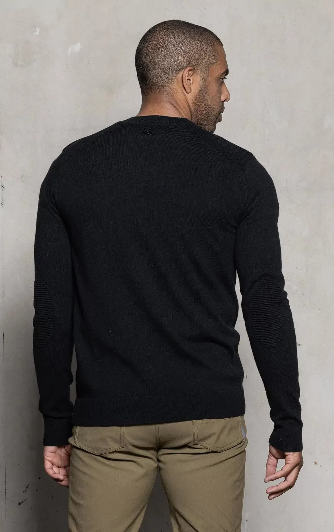 12GG MERINO BLEND CREW - CLEARANCE