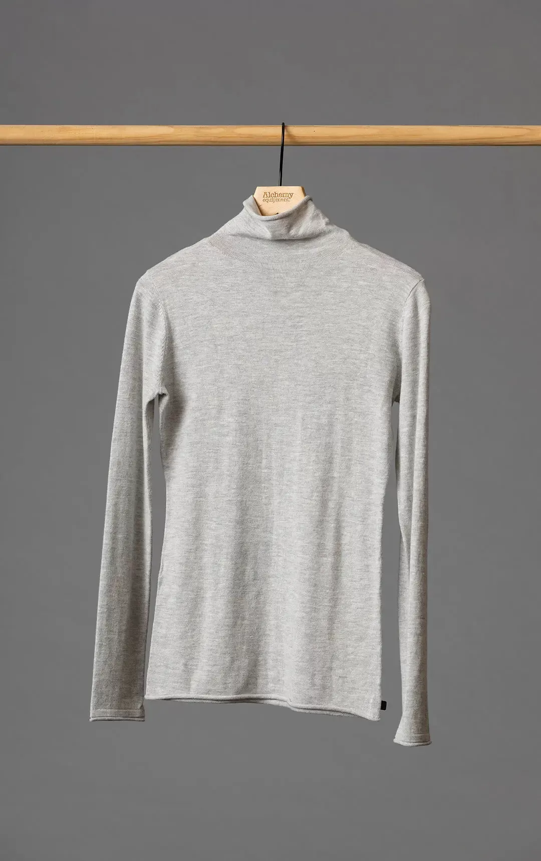 14GG COTTON SILK TURTLENECK