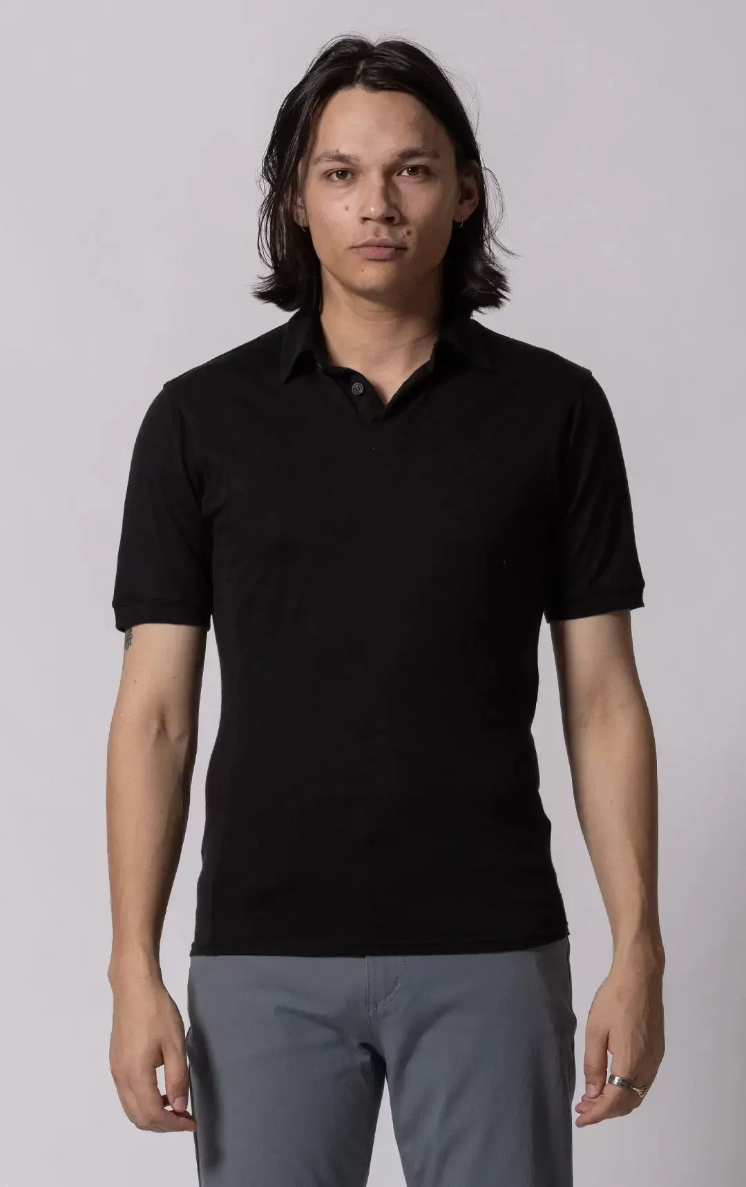 180GSM MERINO SS POLO