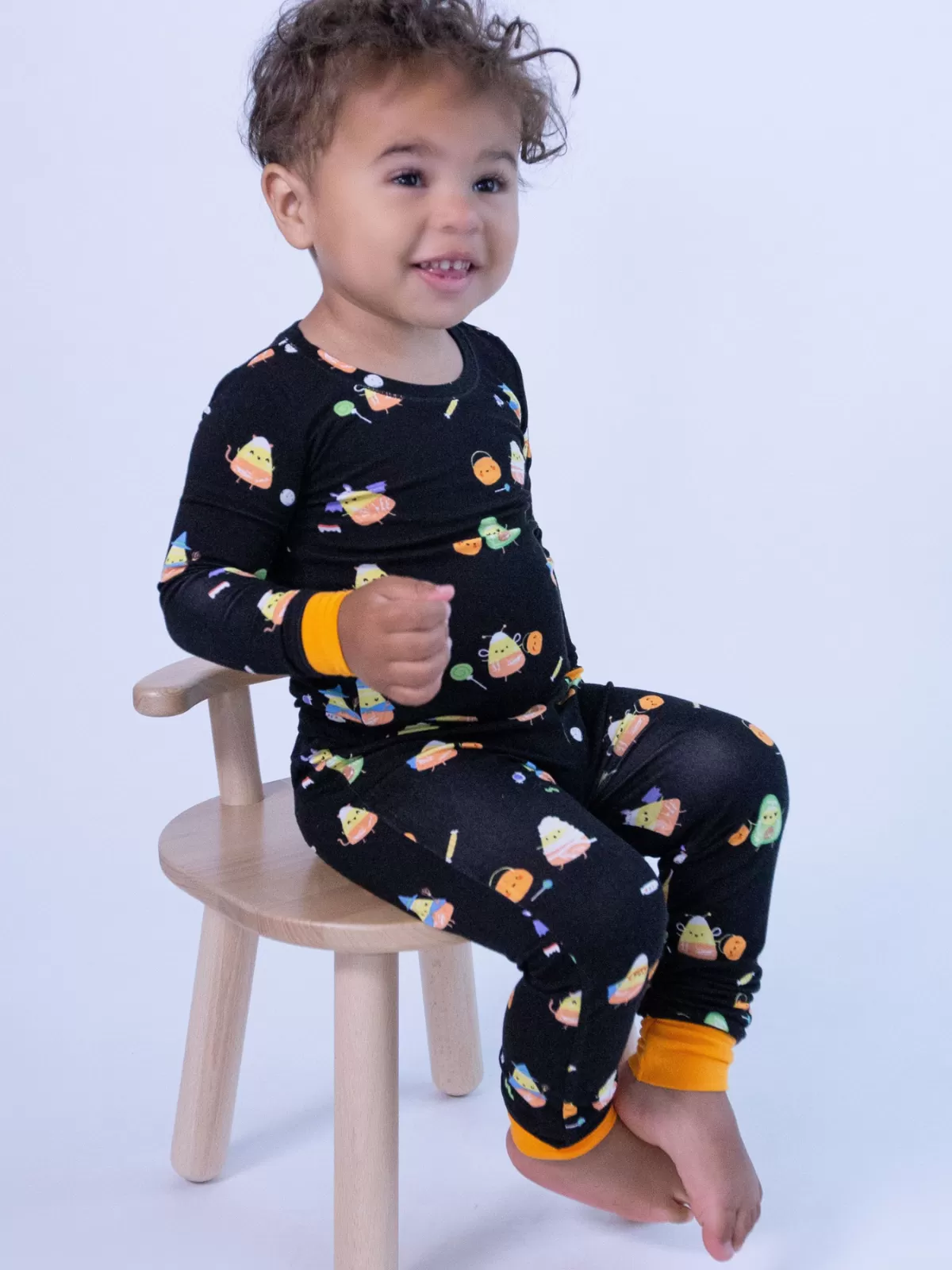 2-Piece Lounge Wear Set, Candy Corn