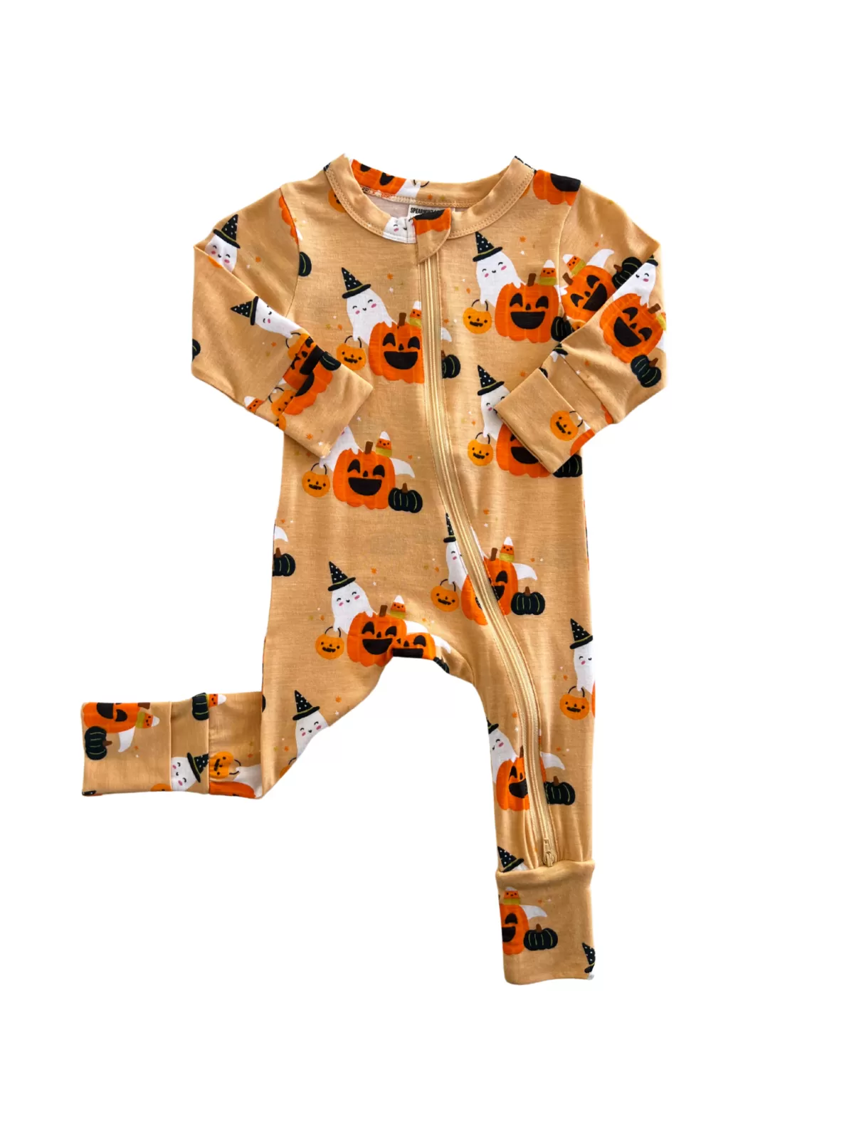 2-Way Convertible Zip Romper, Halloween Cluster