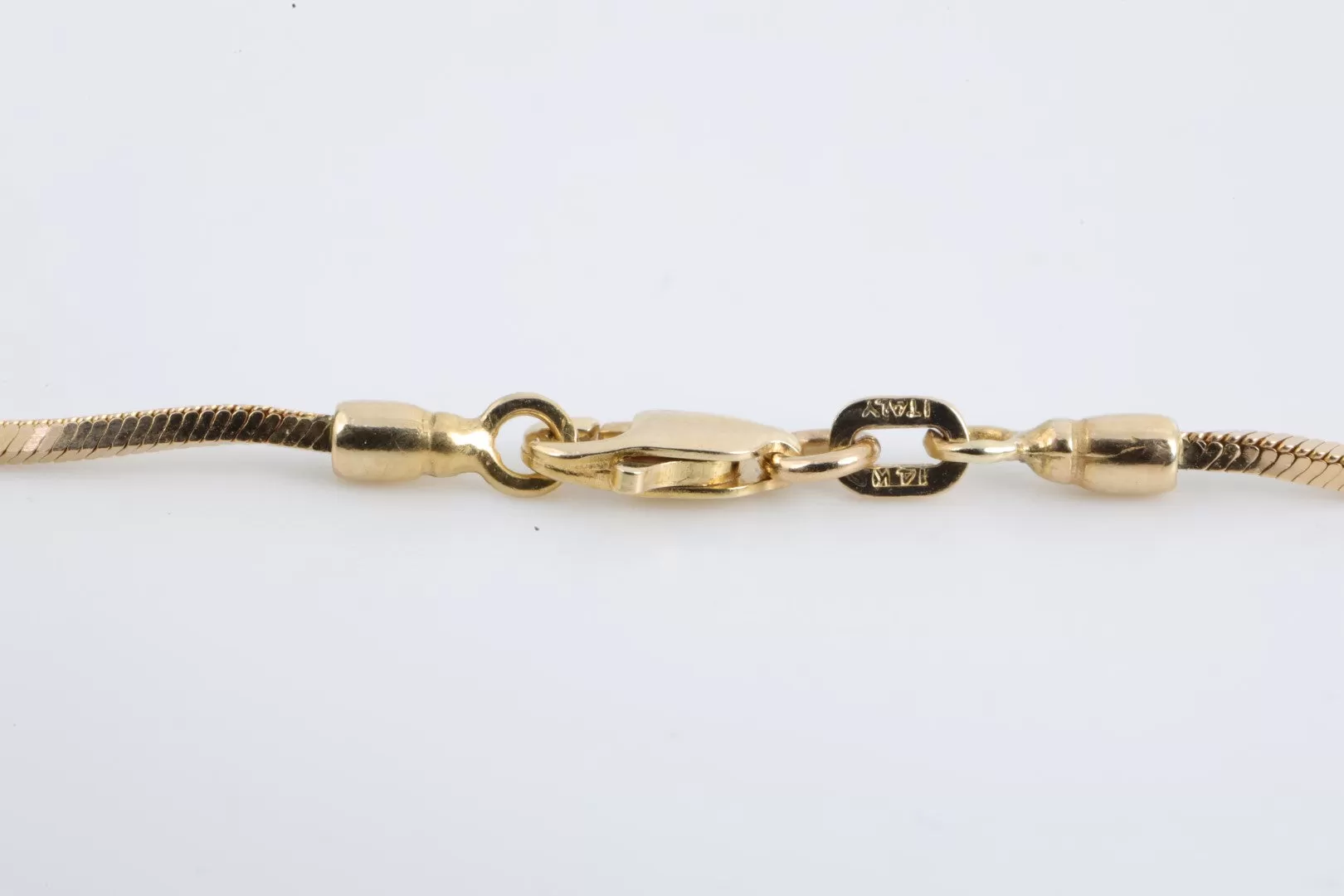 20" 14k Yellow Gold Box Snake Chain (6.93g.)