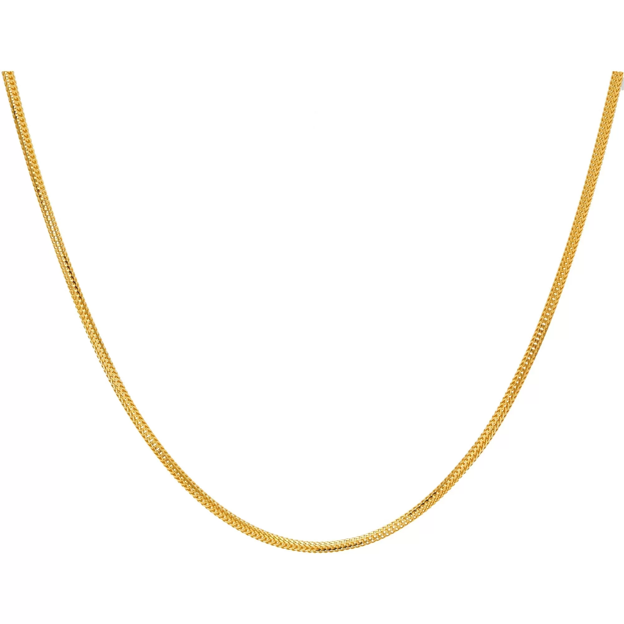 22K Yellow Gold 24in Chain(13.2 gm)