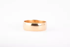 22k Yellow Gold Band Size 9 (7.45g.)