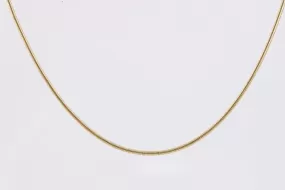 30" 14k Yellow Gold Snake Chain Necklace (14.70g.)