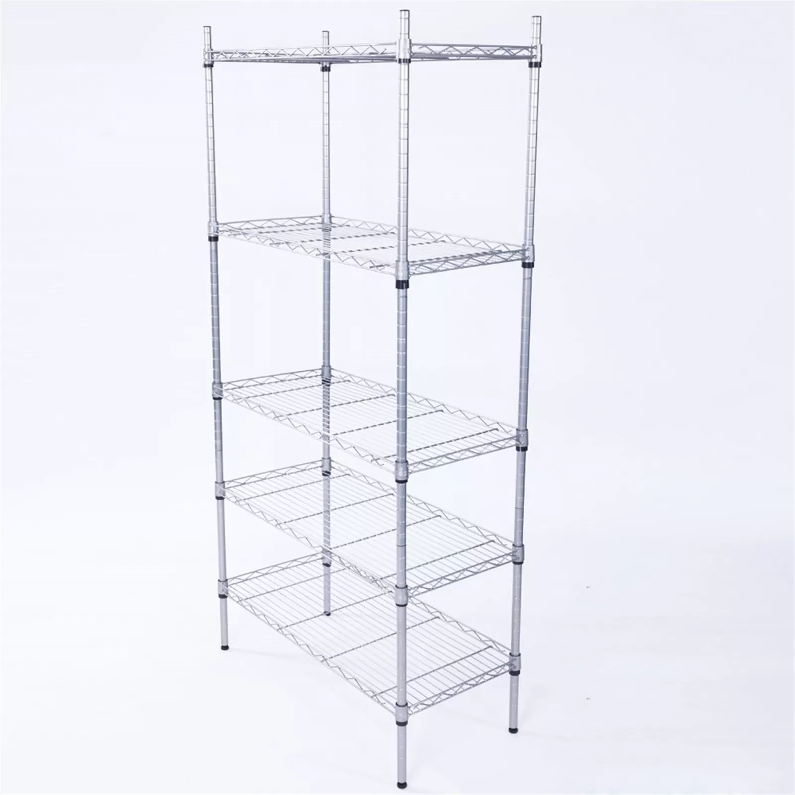 5-Shelf Adjustable;  Heavy Duty Storage Shelving Unit ;  Steel