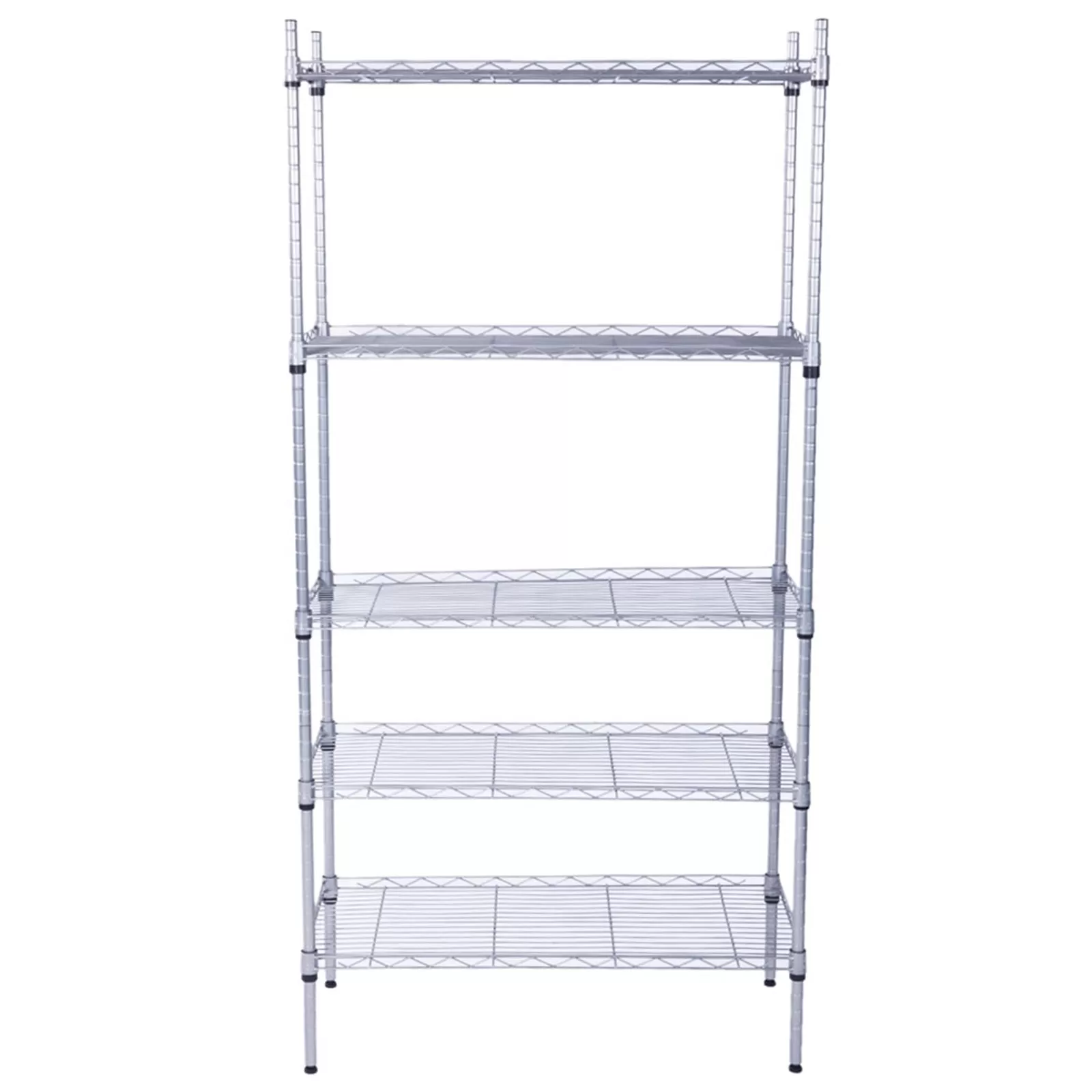 5-Shelf Adjustable;  Heavy Duty Storage Shelving Unit ;  Steel