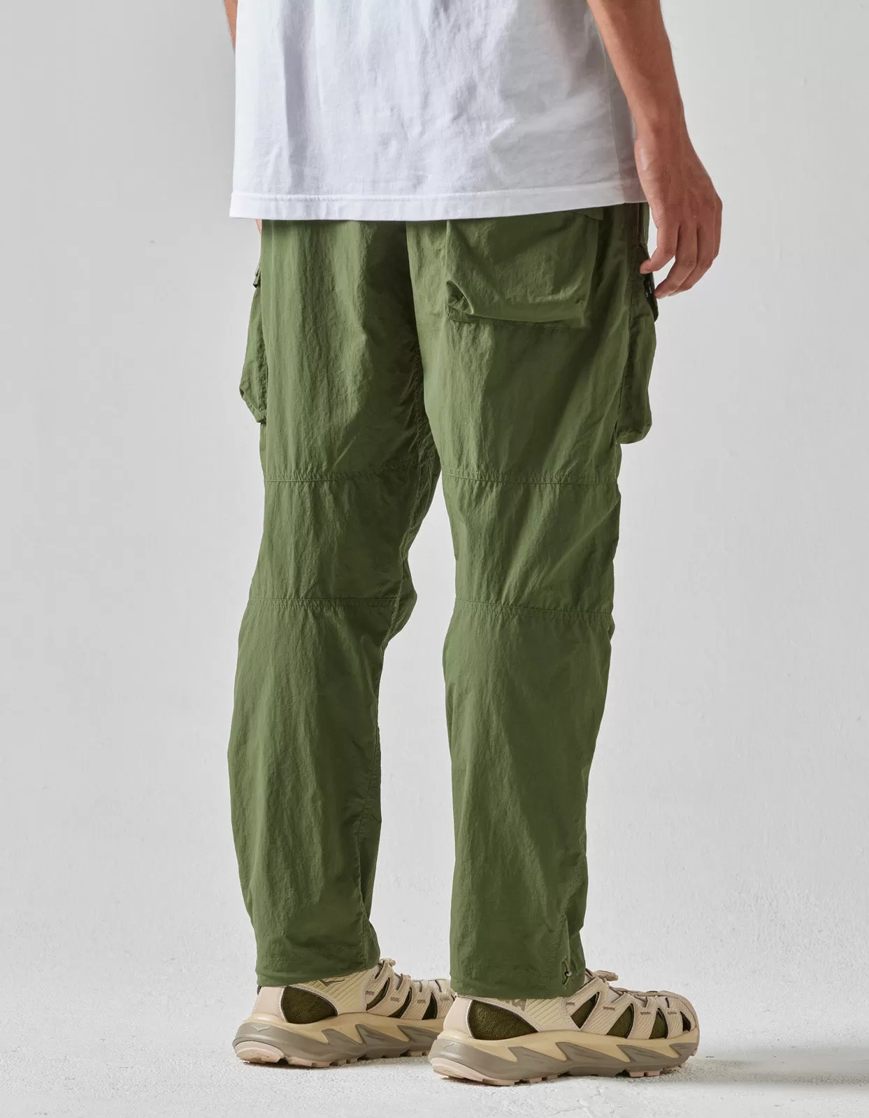 5040 Veg Dyed Cargo Track Pants Olive