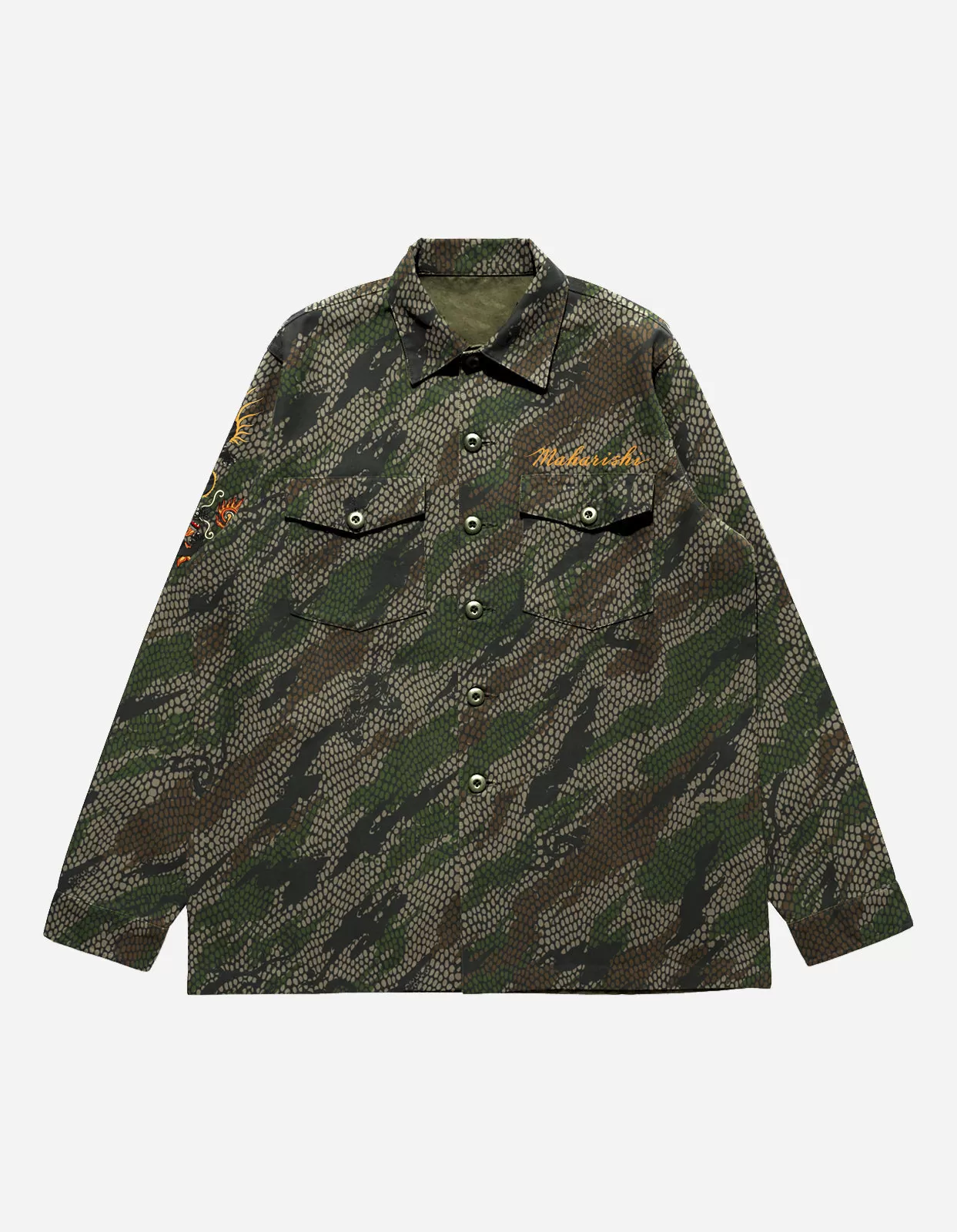 5062 Original Dragon Camo Overshirt Woodland