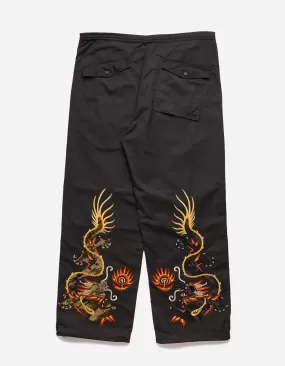 5064 Double Dragons Loose Snopants® Black