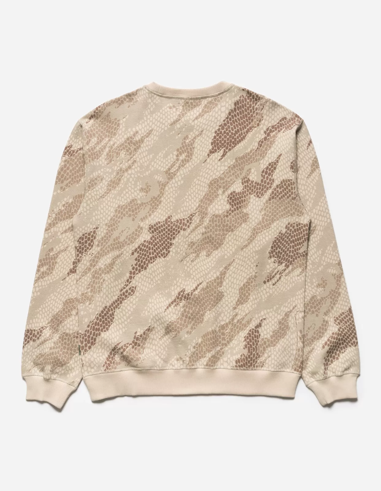 5067 Organic Camo Crew Sweat Desert