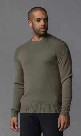 7 GAUGE MERINO CREW - CLEARANCE