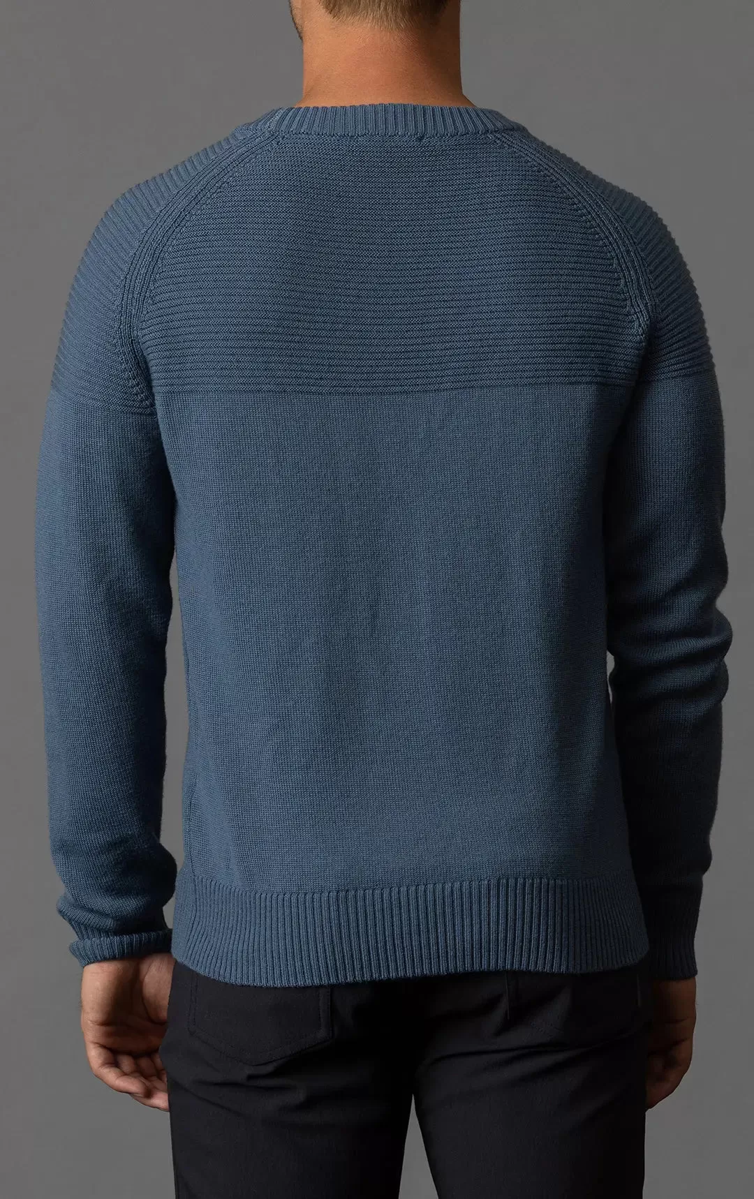 7 GAUGE MERINO CREW - CLEARANCE