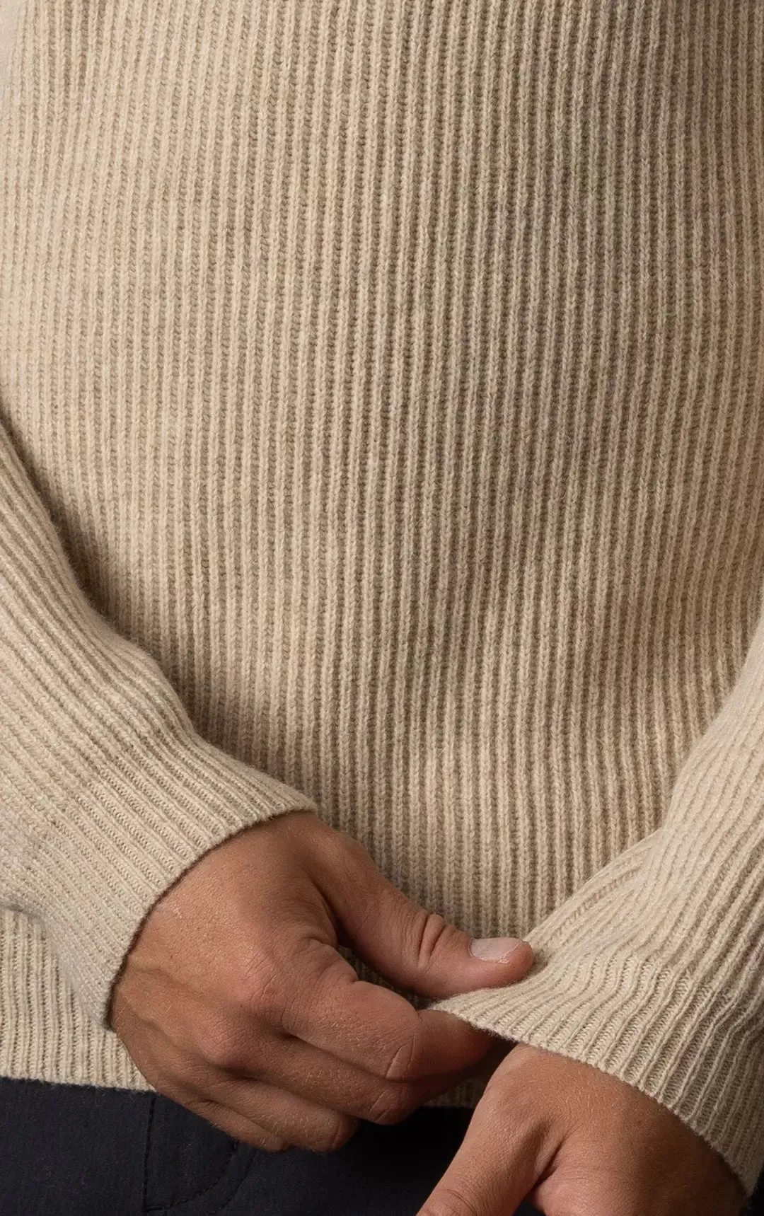 7GG WOOL BLEND CREW - CLEARANCE