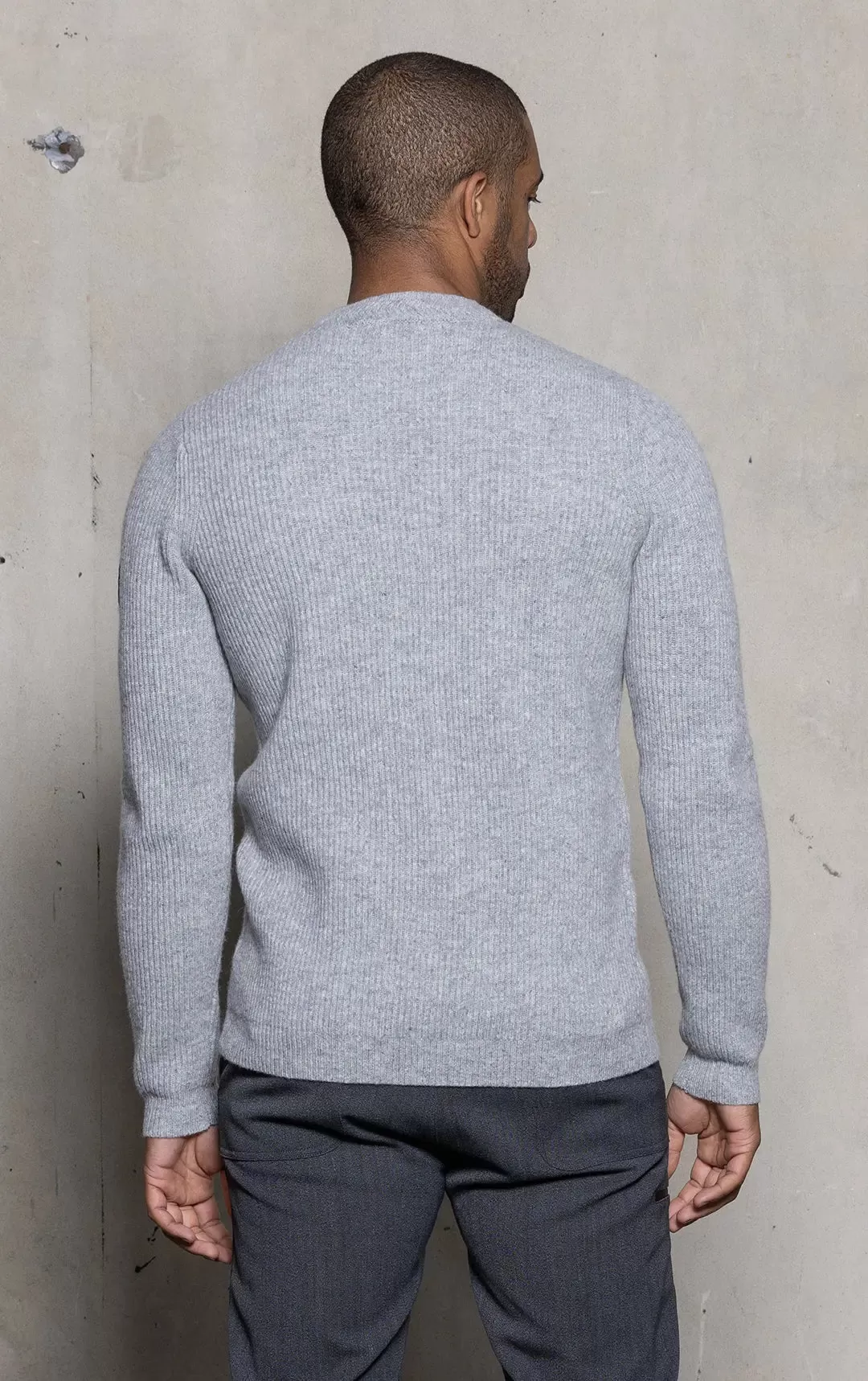 7GG WOOL BLEND CREW - CLEARANCE