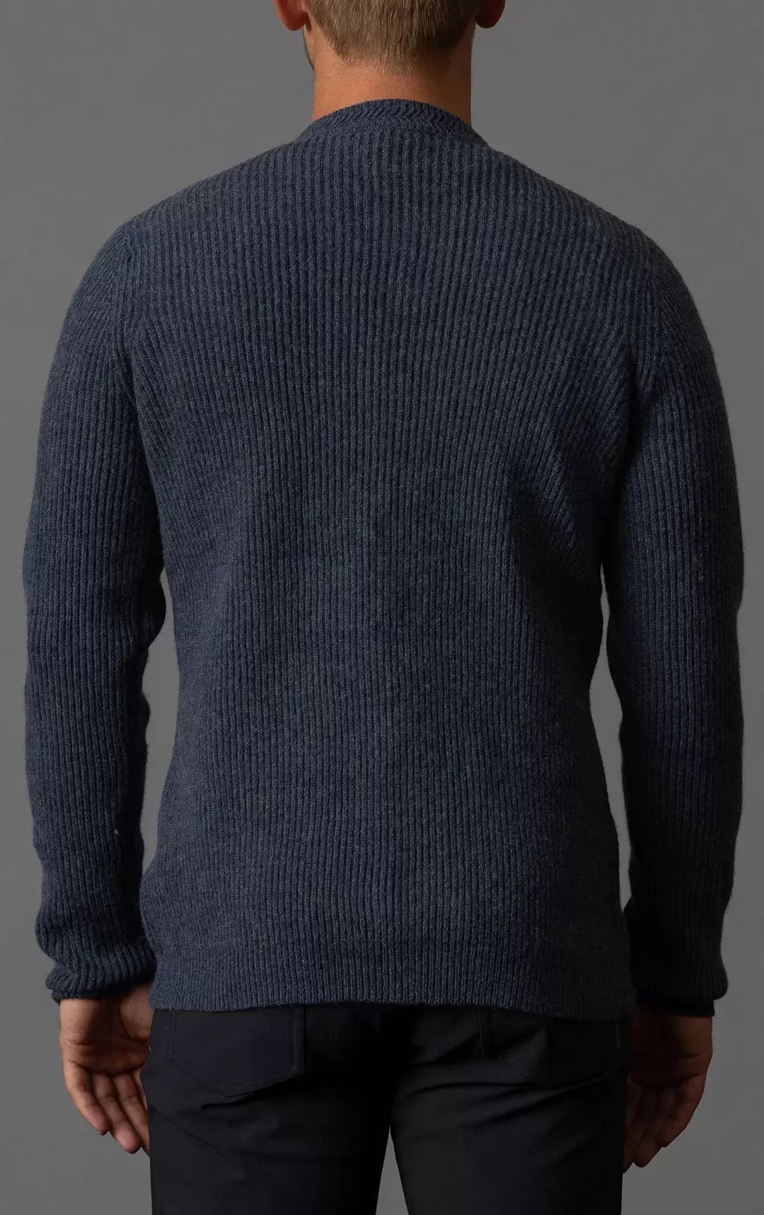 7GG WOOL BLEND CREW - CLEARANCE