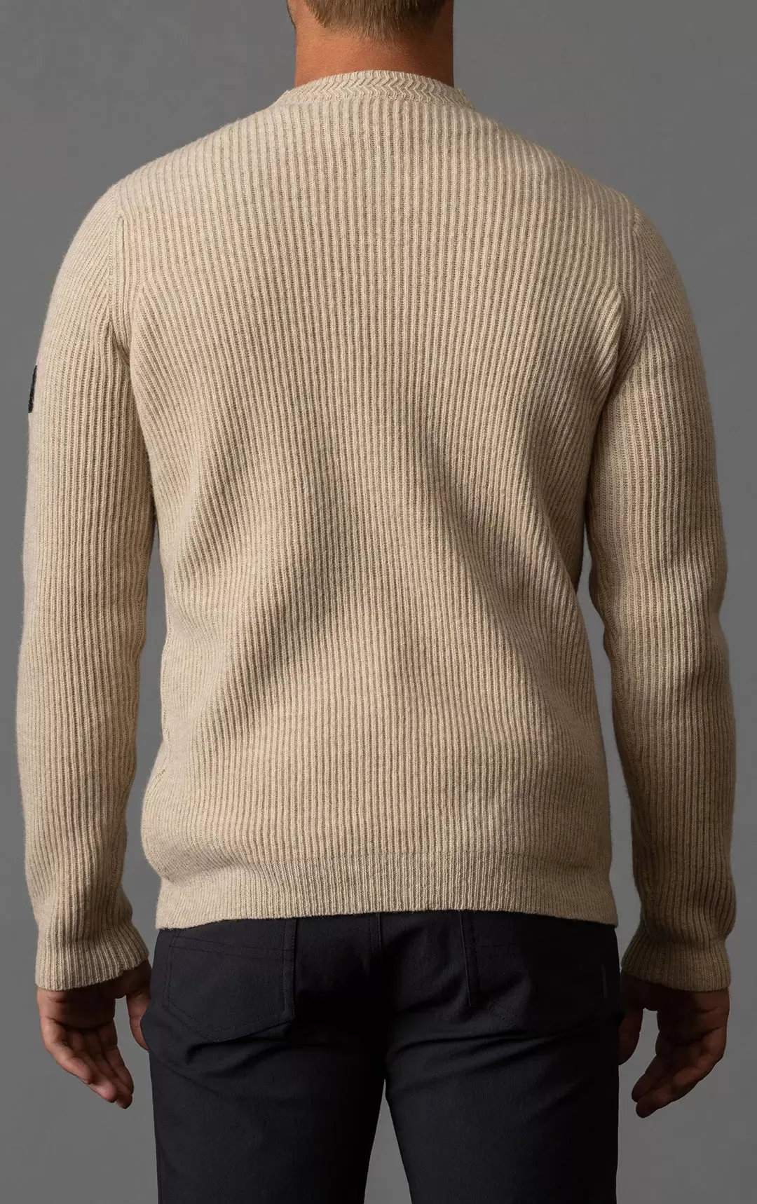 7GG WOOL BLEND CREW - CLEARANCE