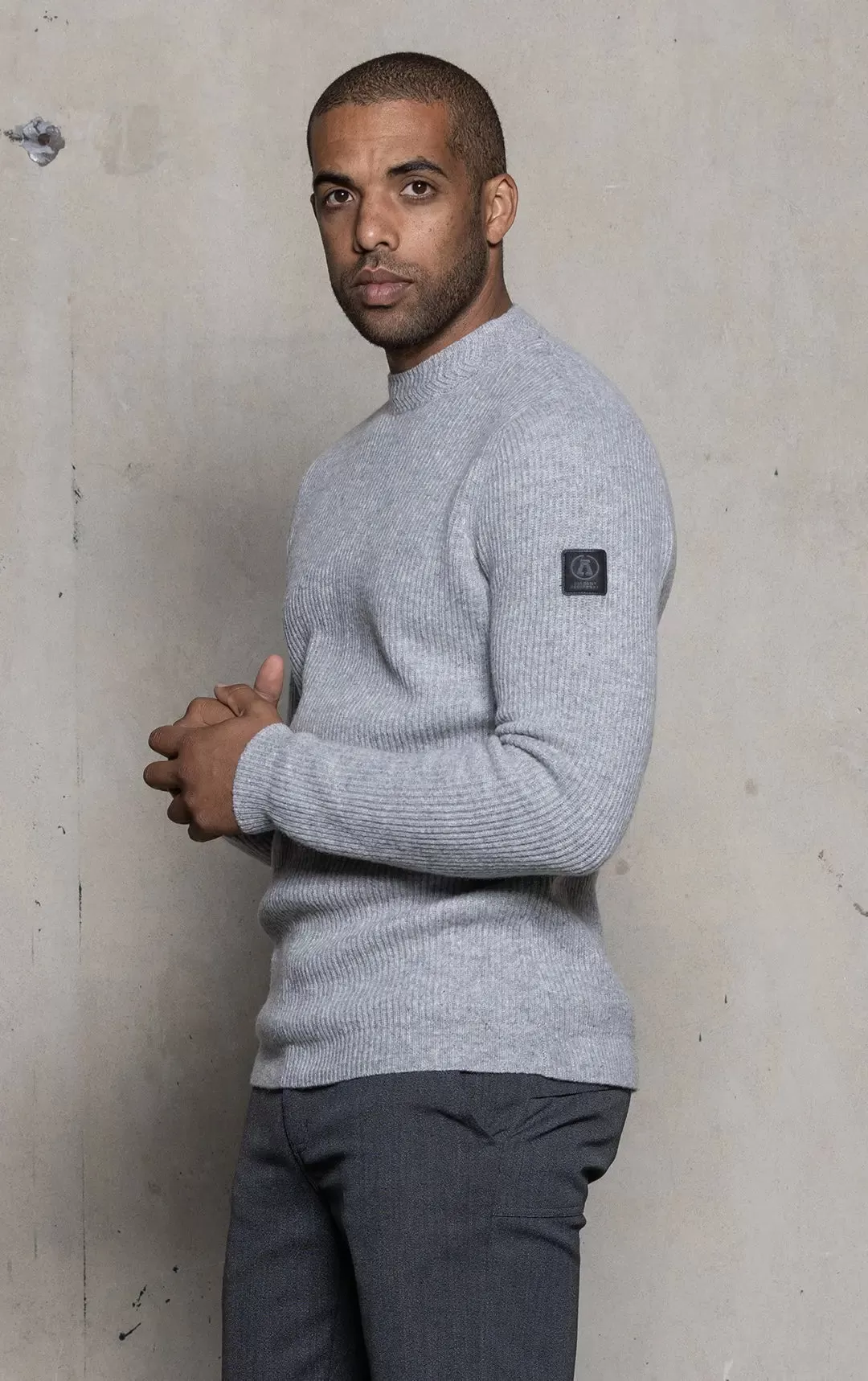 7GG WOOL BLEND CREW - CLEARANCE