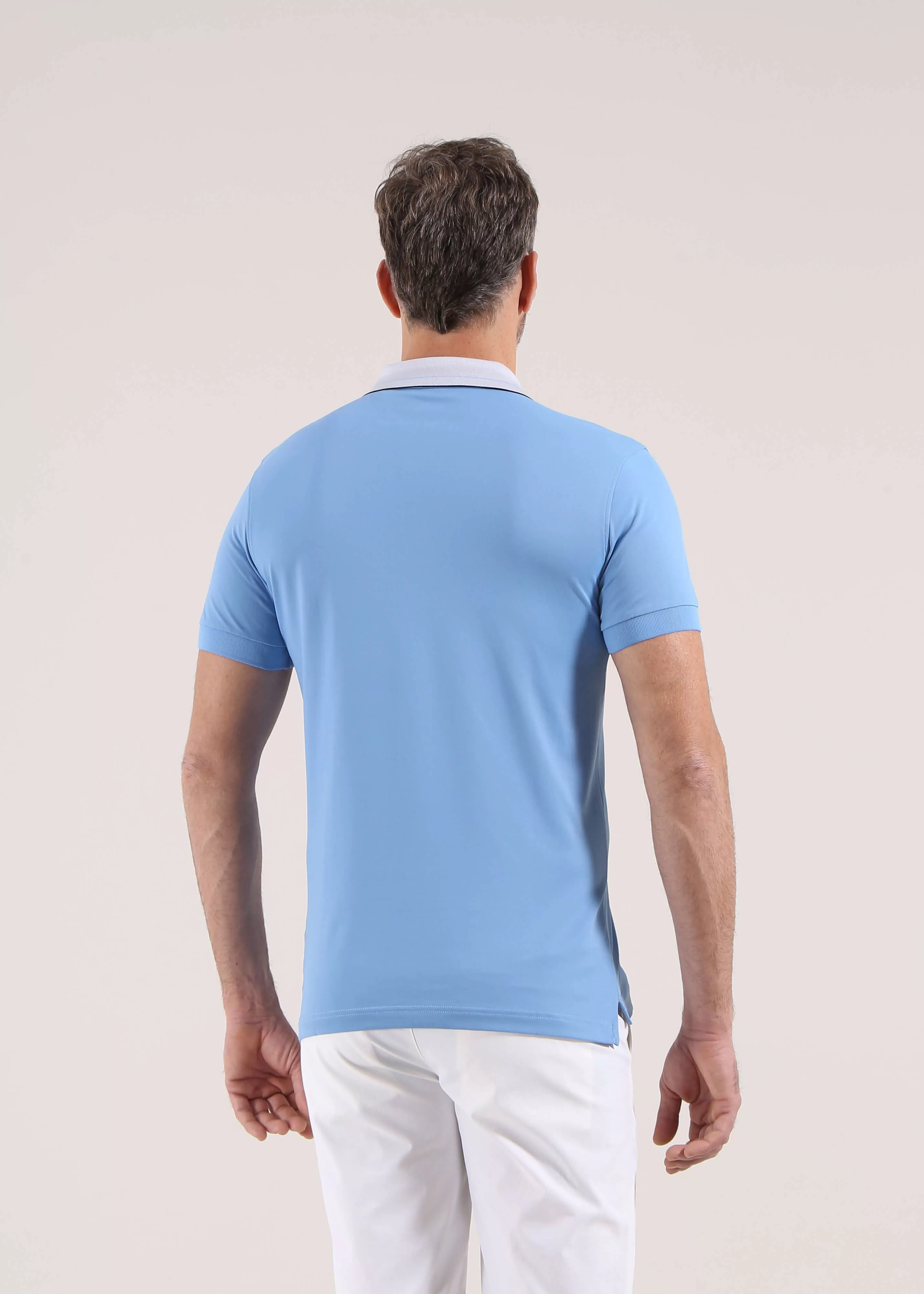 ADEMAS | DRY-MATIC® STRETCH PIQUET POLO