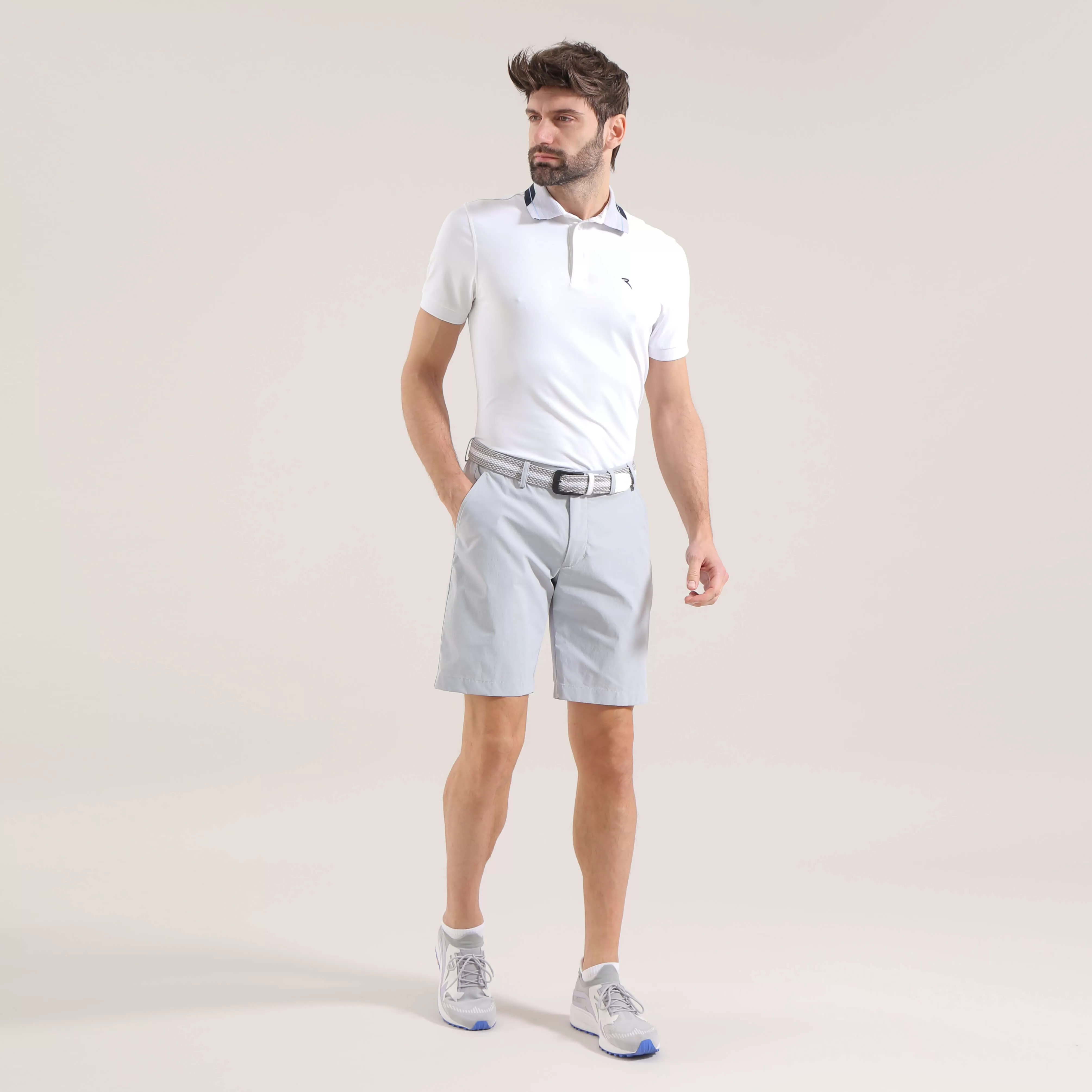 ADEMAS | DRY-MATIC® STRETCH PIQUET POLO