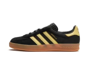 Adidas Gazelle Indoor "Black Almost Yellow Gum"