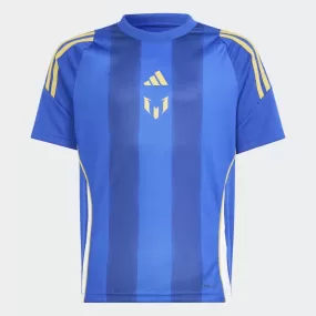 Adidas Kids Pitch 2 Street Messi Training Jersey - Blue/White