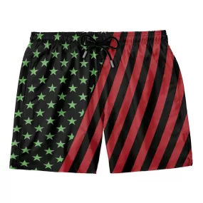 African American Flag Shorts