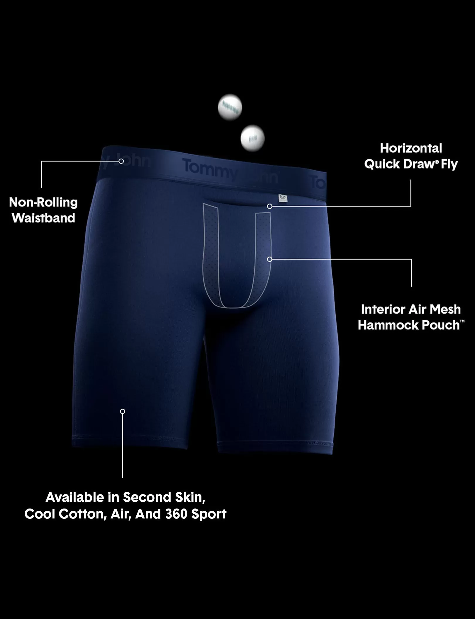 Air Hammock Pouch™ Boxer Brief 8"