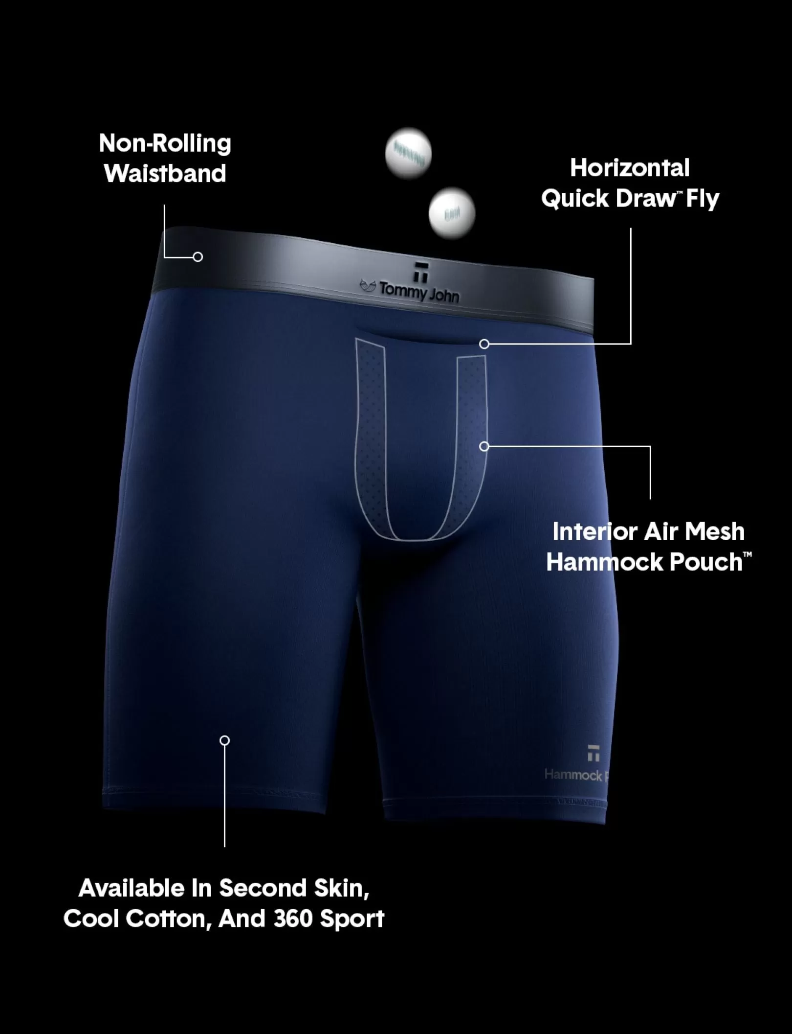 Air Hammock Pouch™ Boxer Brief 8"