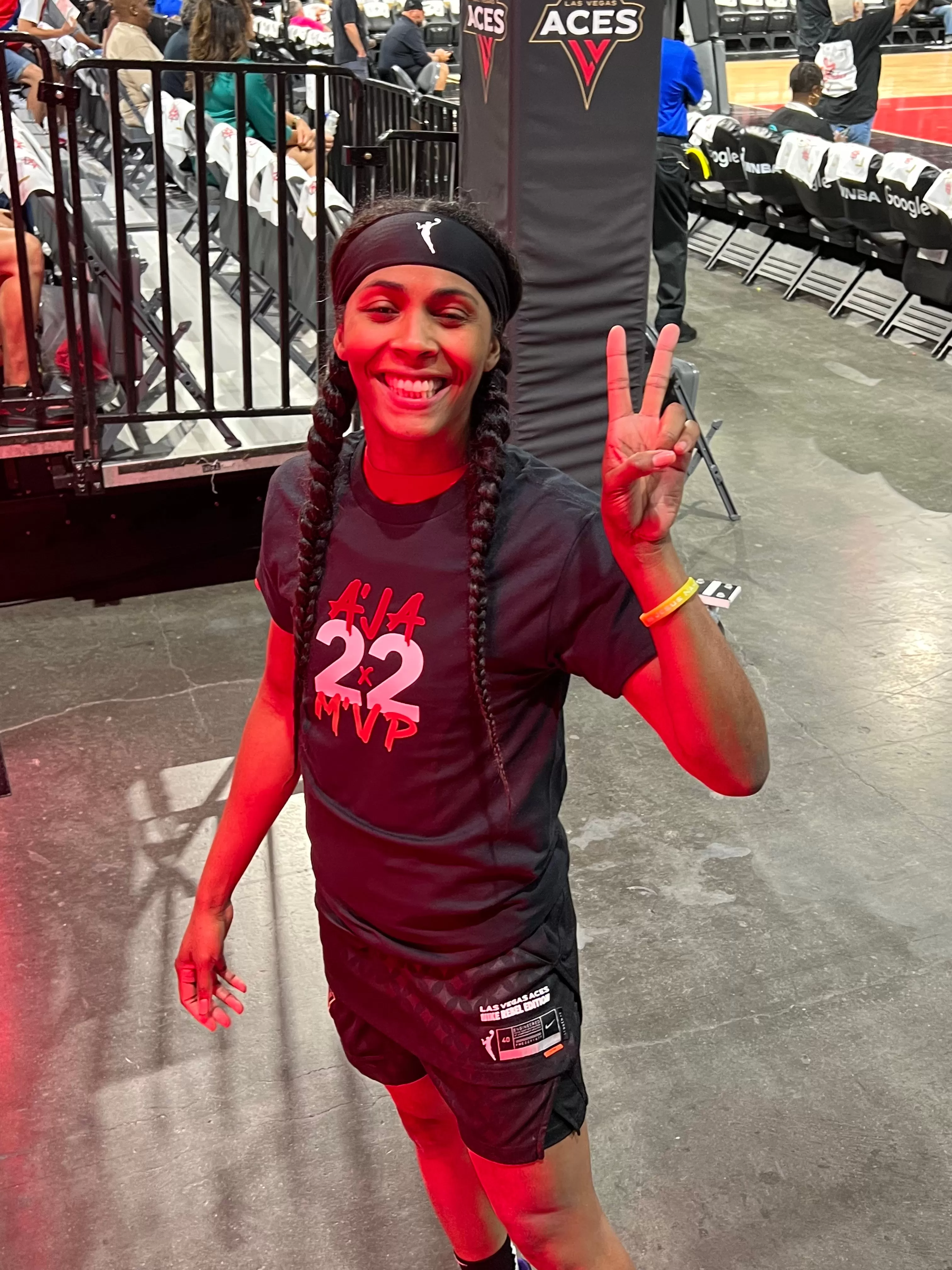 A’ja Wilson for MVP 22