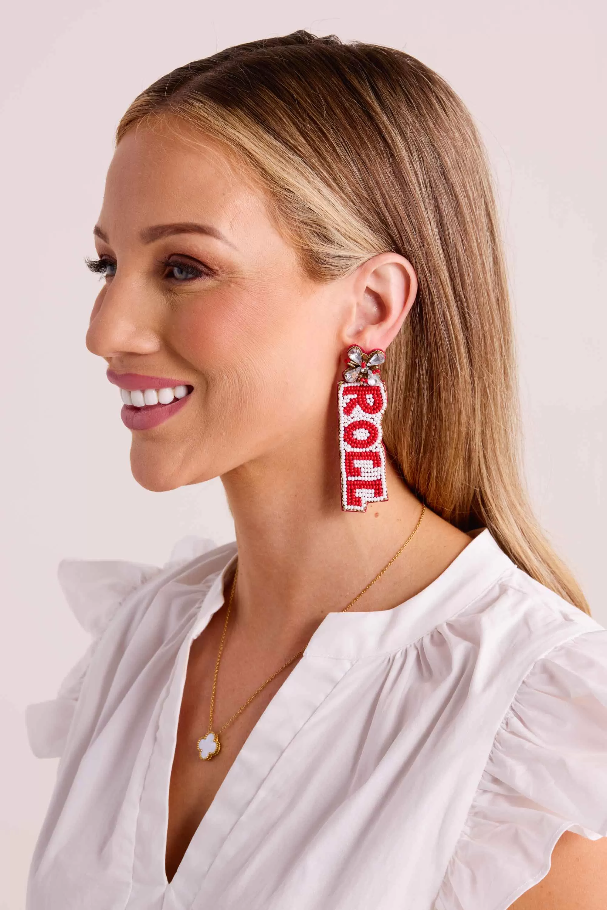 Alabama Beaded Earrings by Treasure Jewels