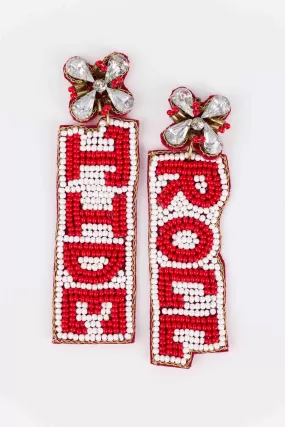 Alabama Beaded Earrings by Treasure Jewels