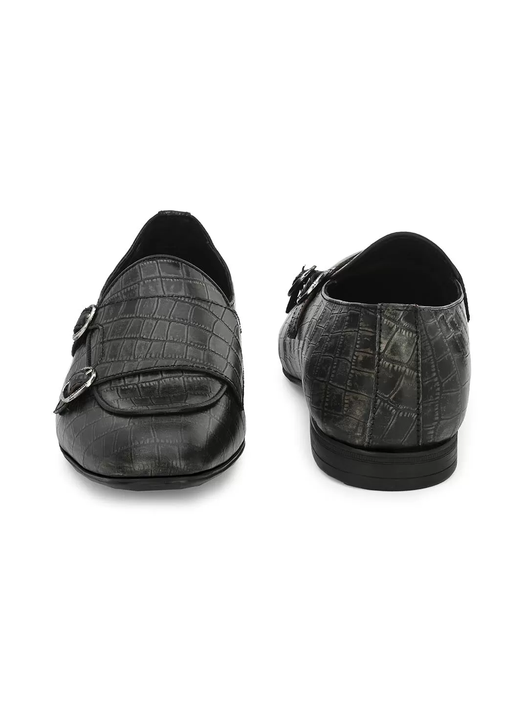 Alberto Torresi Genuine Leather Shoes Olve Monk Strap