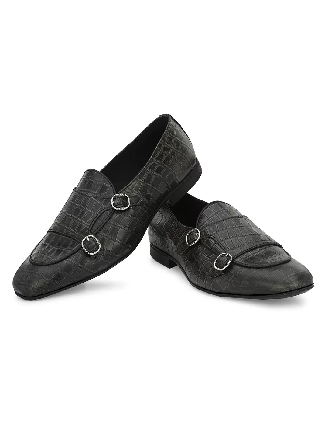 Alberto Torresi Genuine Leather Shoes Olve Monk Strap