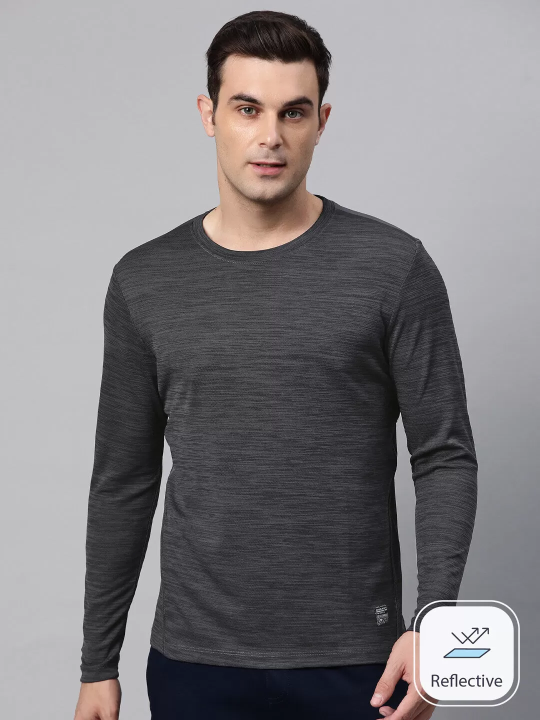 Alcis Men Anti Static Slim Fit T-shirt