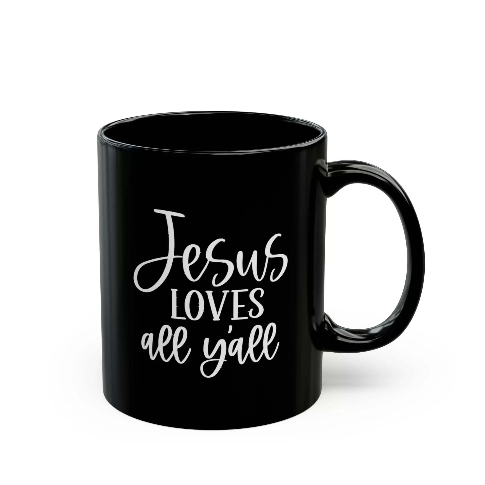 All Yall 11oz Black Mug