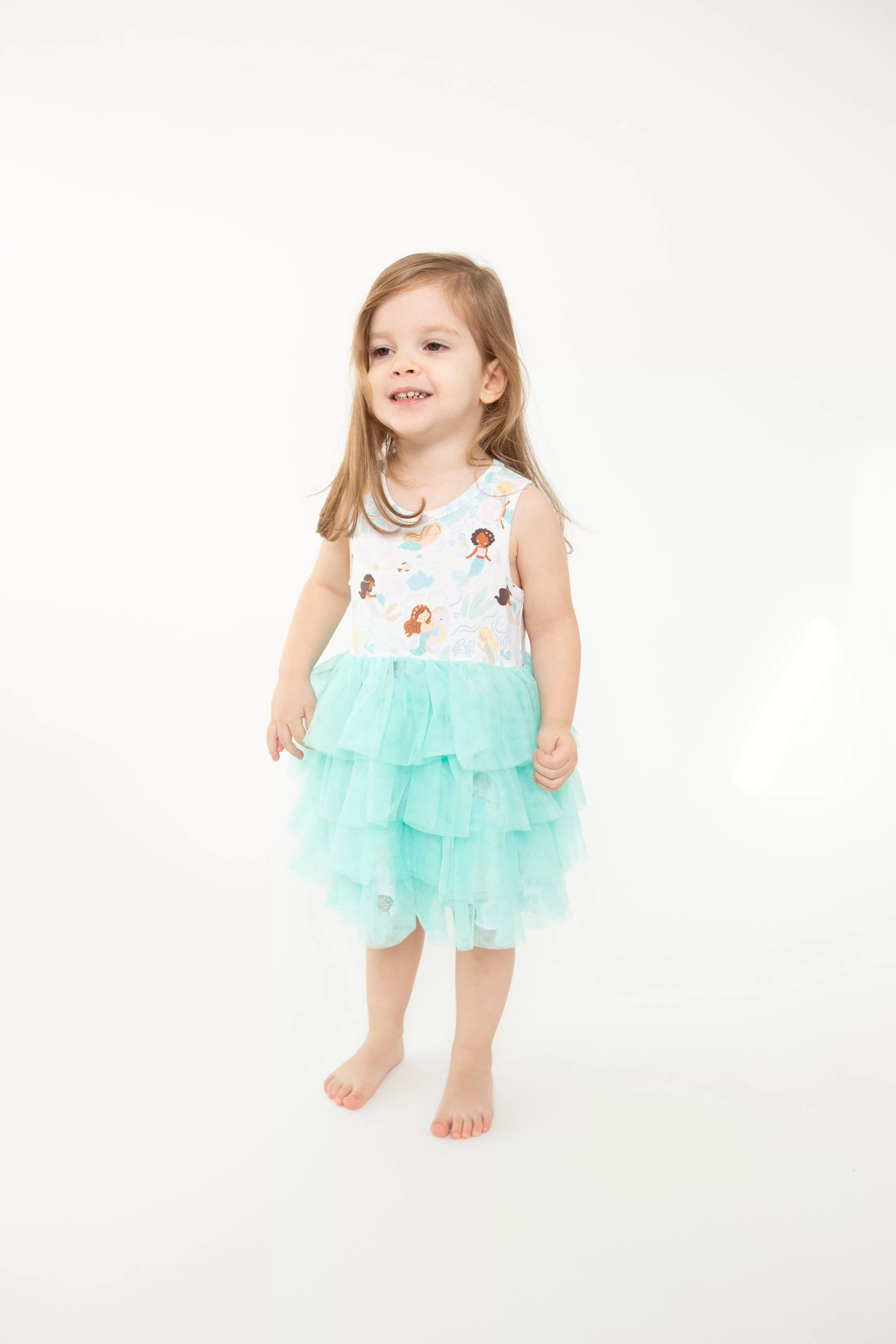 Angel Dear - Magical Mermaids Twirly Tutu Dress