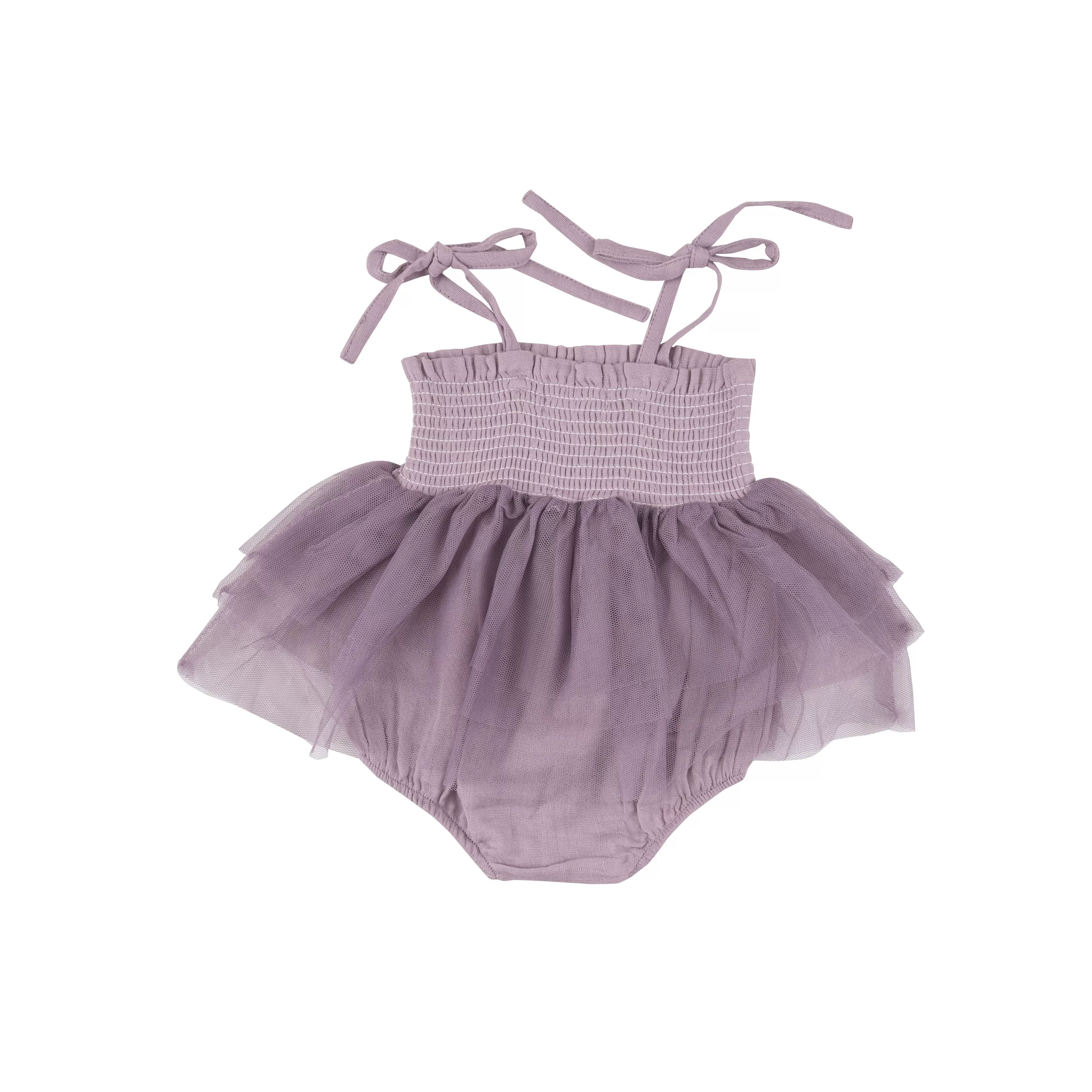 Angel Dear Solid Muslin Tutu Bubble - Dusty Lavender