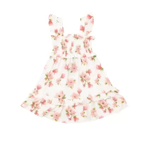 Angel Dear - Sweet Magnolias Smocked Ruffle Tiered Sundress