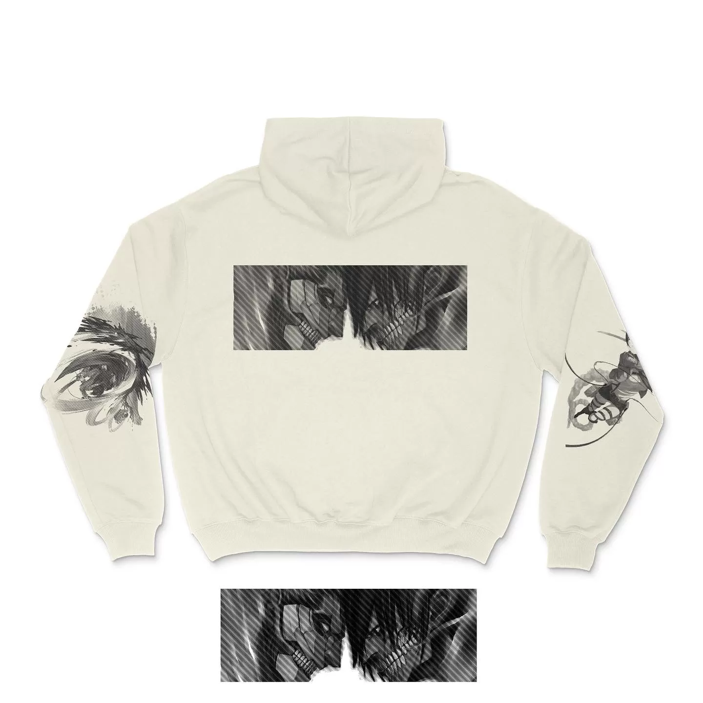 AoT Ultra-Heavyweight Hoodie - Cream