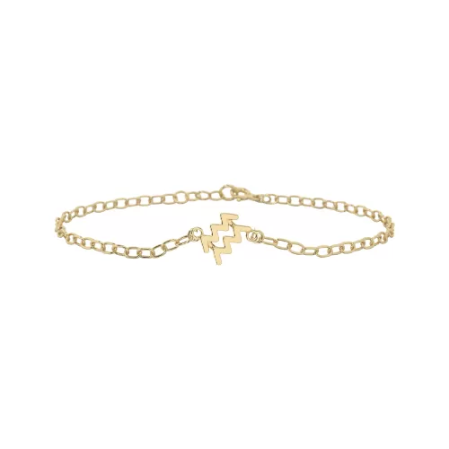 Aquarius Zodiac Bracelet