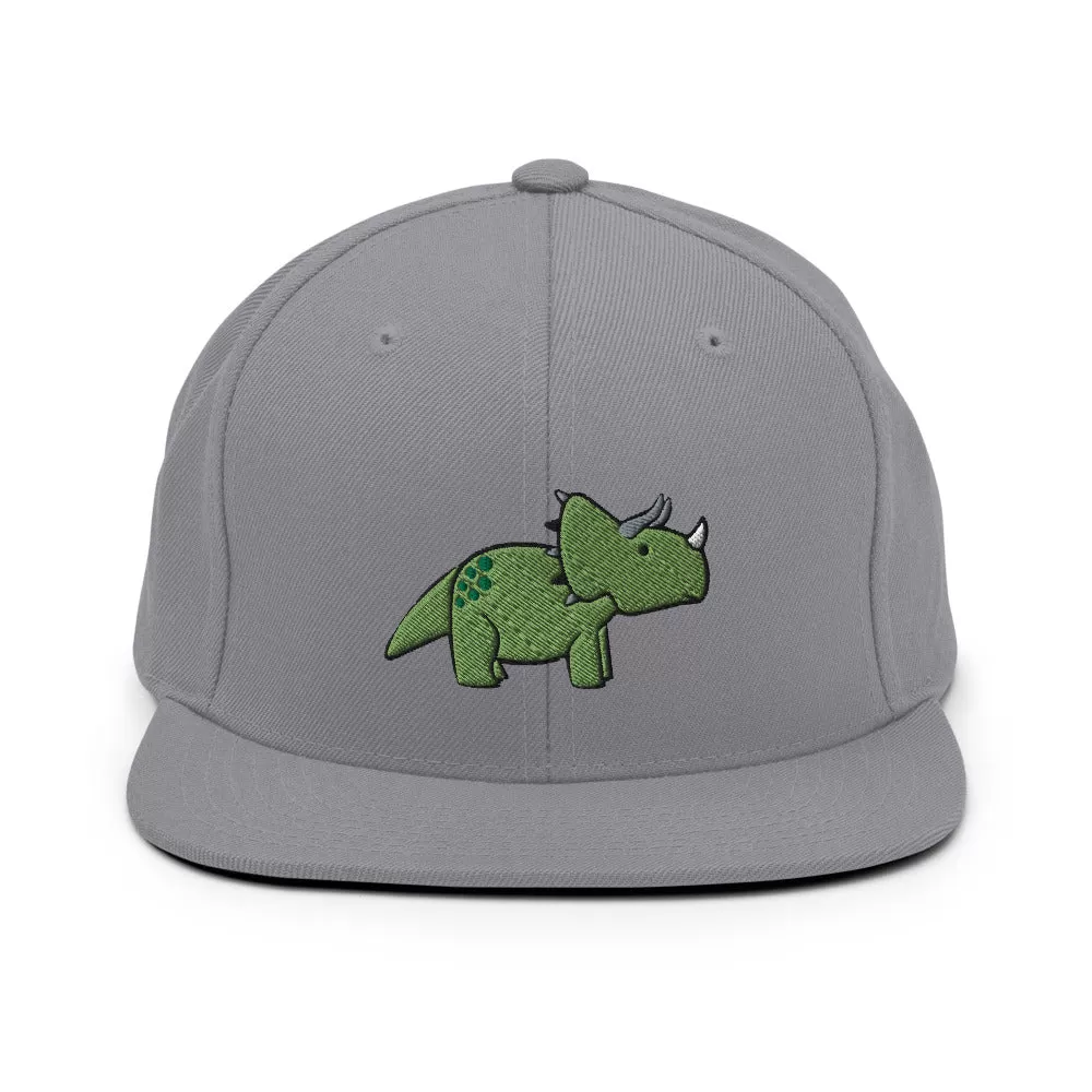 aromantic triceratops (snapback)