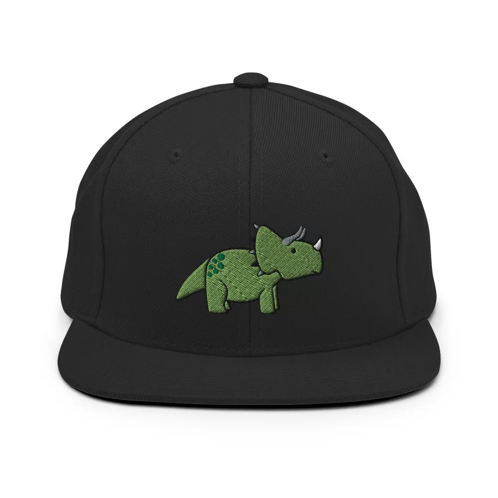 aromantic triceratops (snapback)