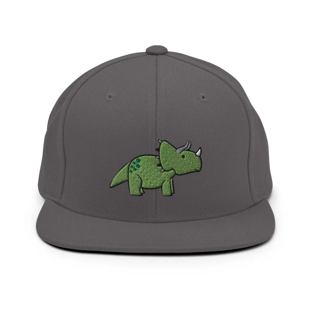 aromantic triceratops (snapback)