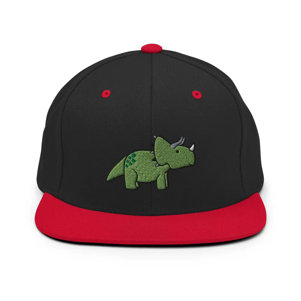 aromantic triceratops (snapback)