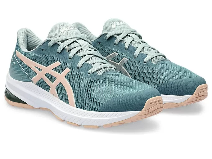 Asics Kid's GT 1000 12 GS - Foggy Teal/Pale Apricot