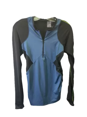 Athletic Top Long Sleeve Collar By LUCKY IN LOVE Size: S