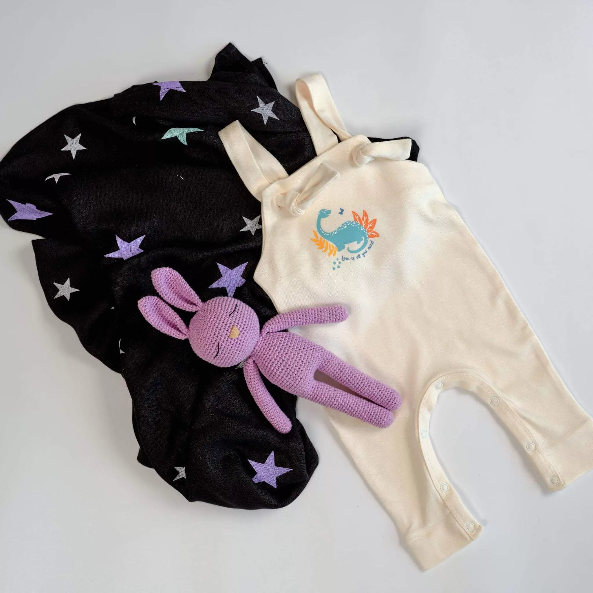 Baby Dino Organic Baby Sleepsuit