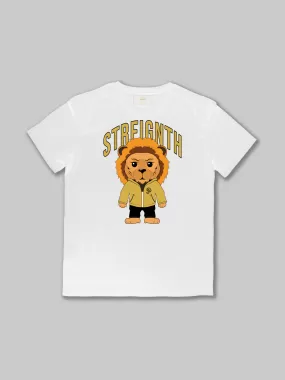 BABY LION DEBUT TEE - WHITE